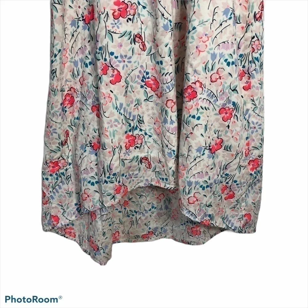 Old Navy Floral High Low Dress Sz XL 14 Girls Kids